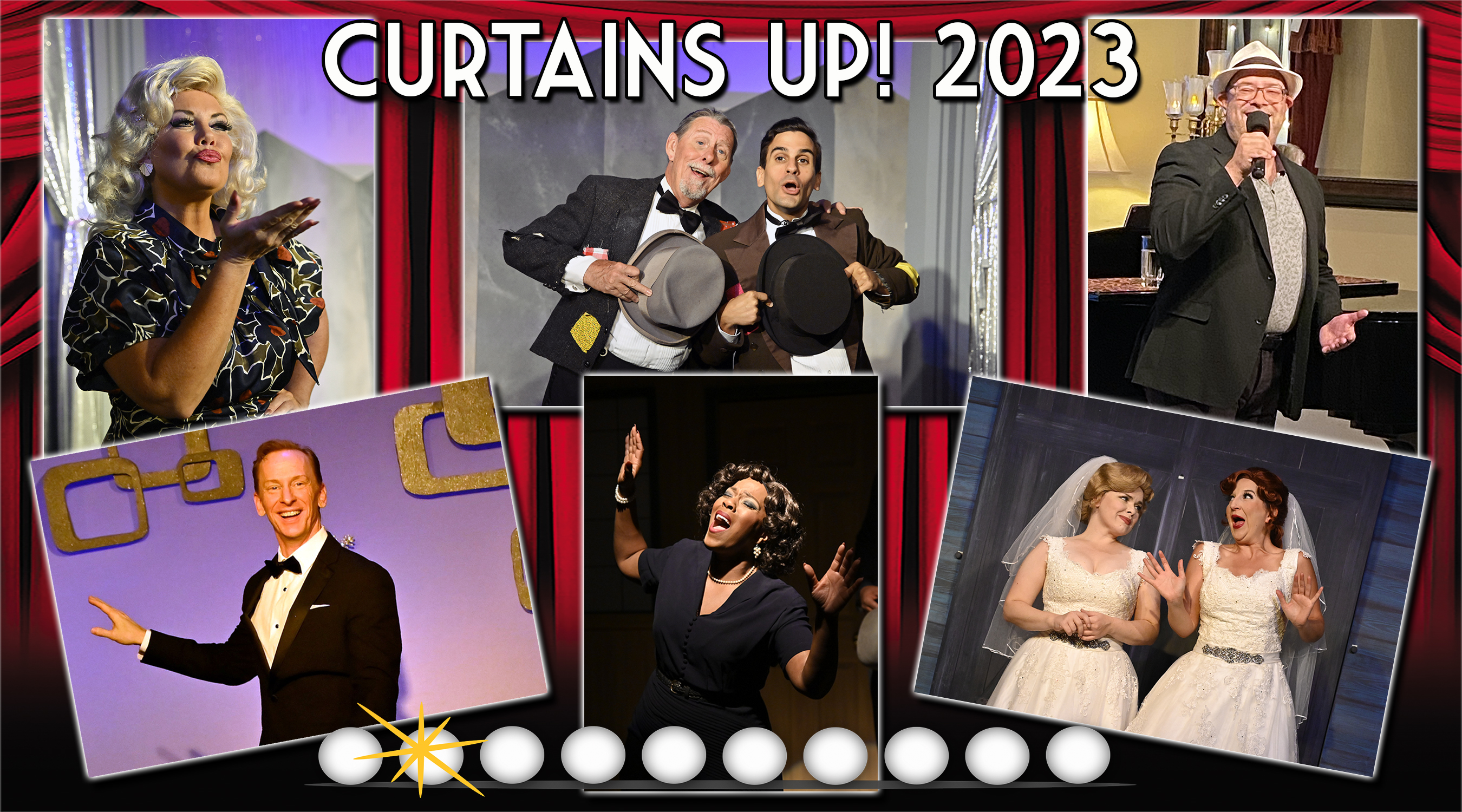Curtains Up Collage